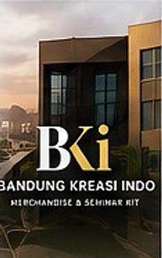 Gedung kantor dengan logo Bandung Kreasi Indo